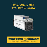 MicroBT WhatsMiner M61 | Usb bitcoin miner